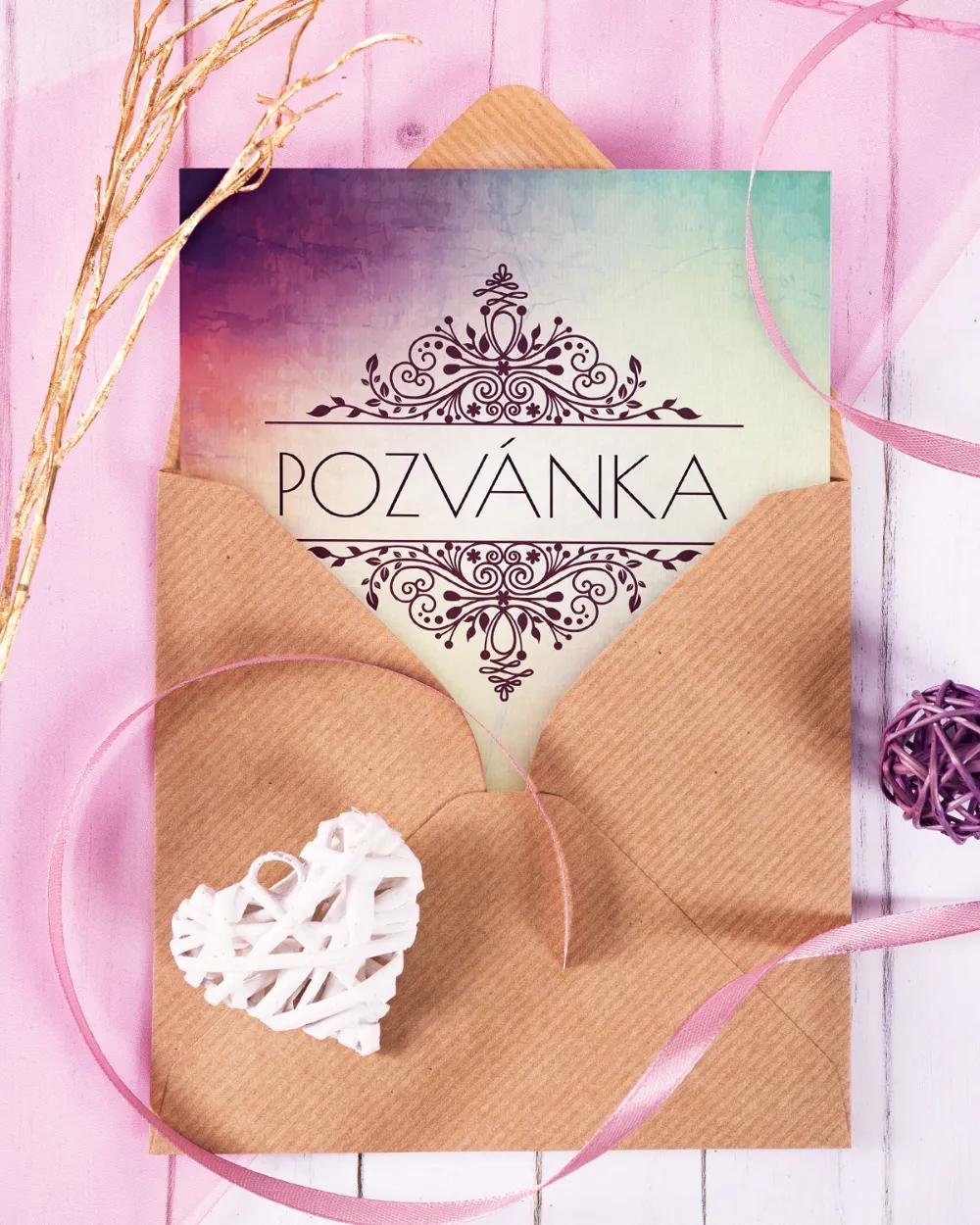 Pozvánka na narozeniny – Trendy retro 4/5