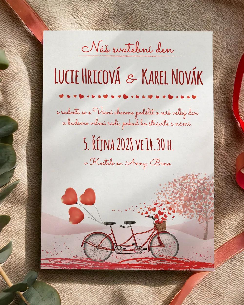 Svatební tiskoviny - Svatební kolo