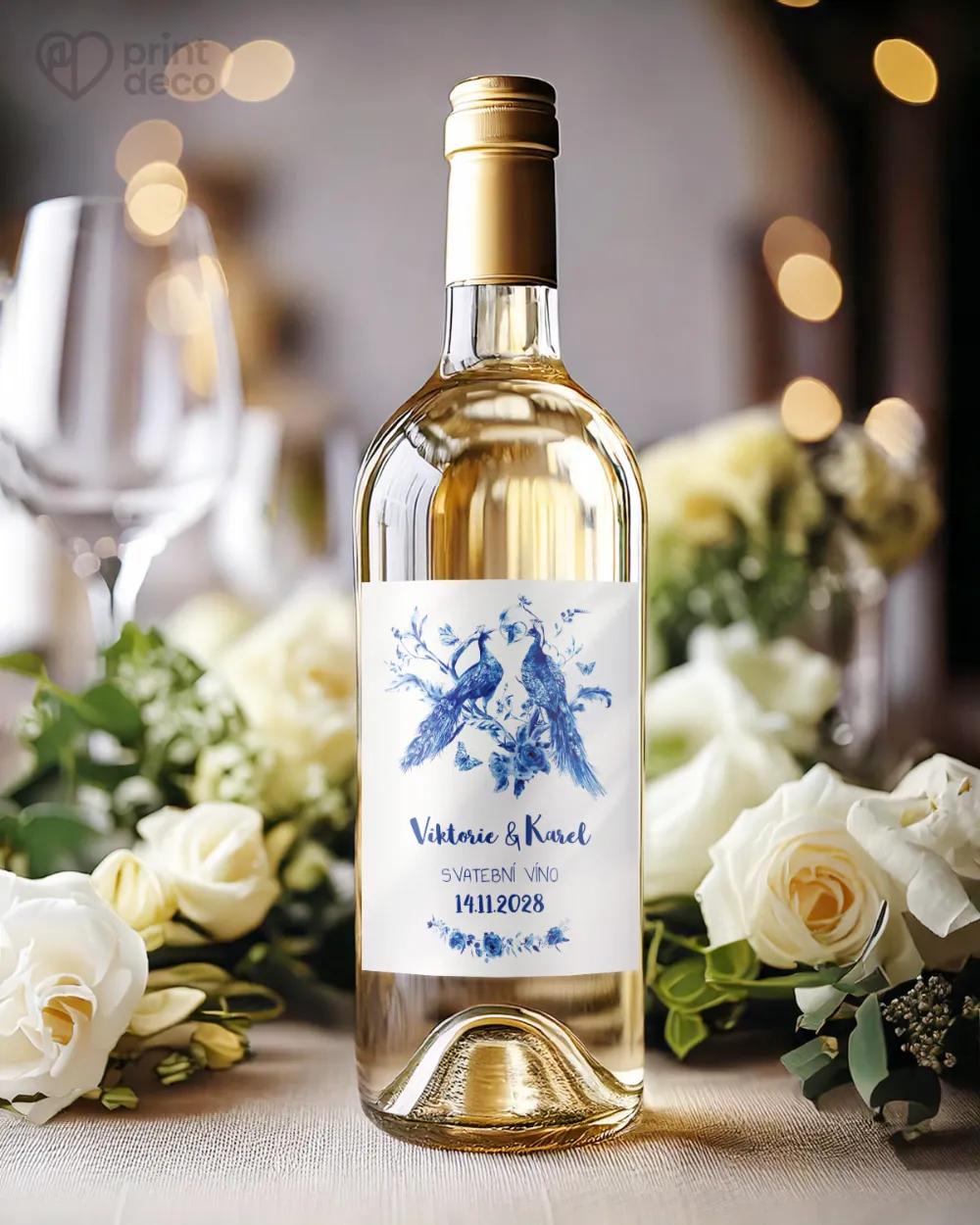 Svatební etikety Modré pávy 1/2