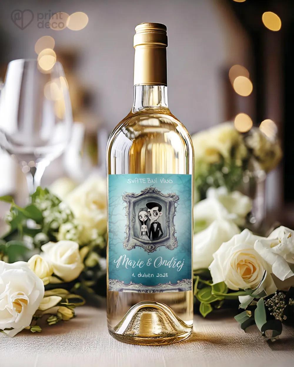 Svatební etikety The Addams Family 1/2