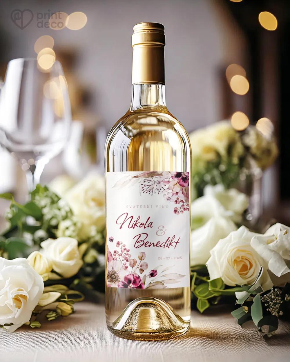 Svatební etikety Kytice květin 1/2