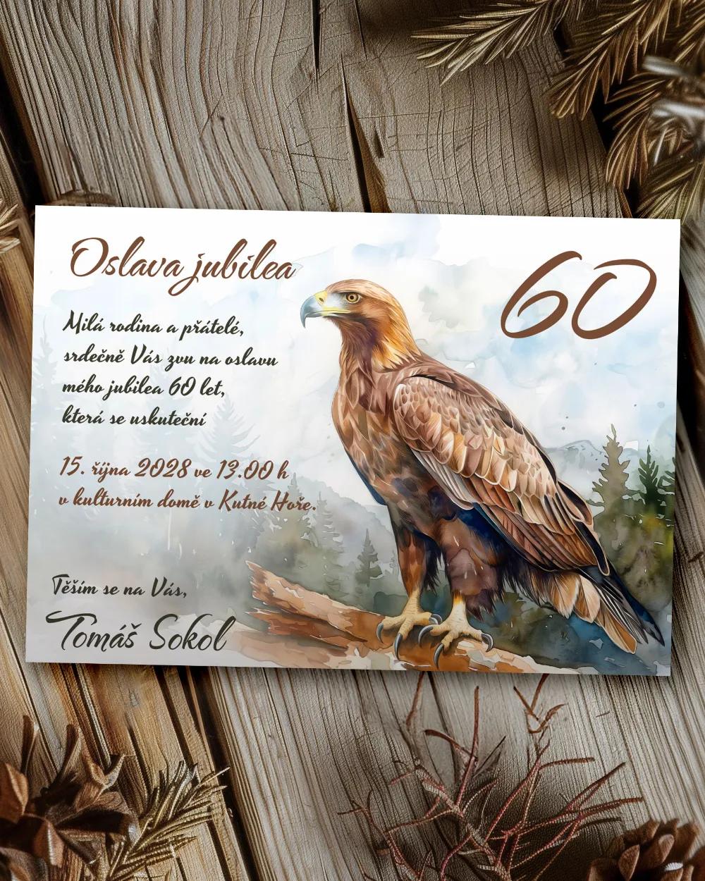 Pozvánka na narozeniny Orel 03