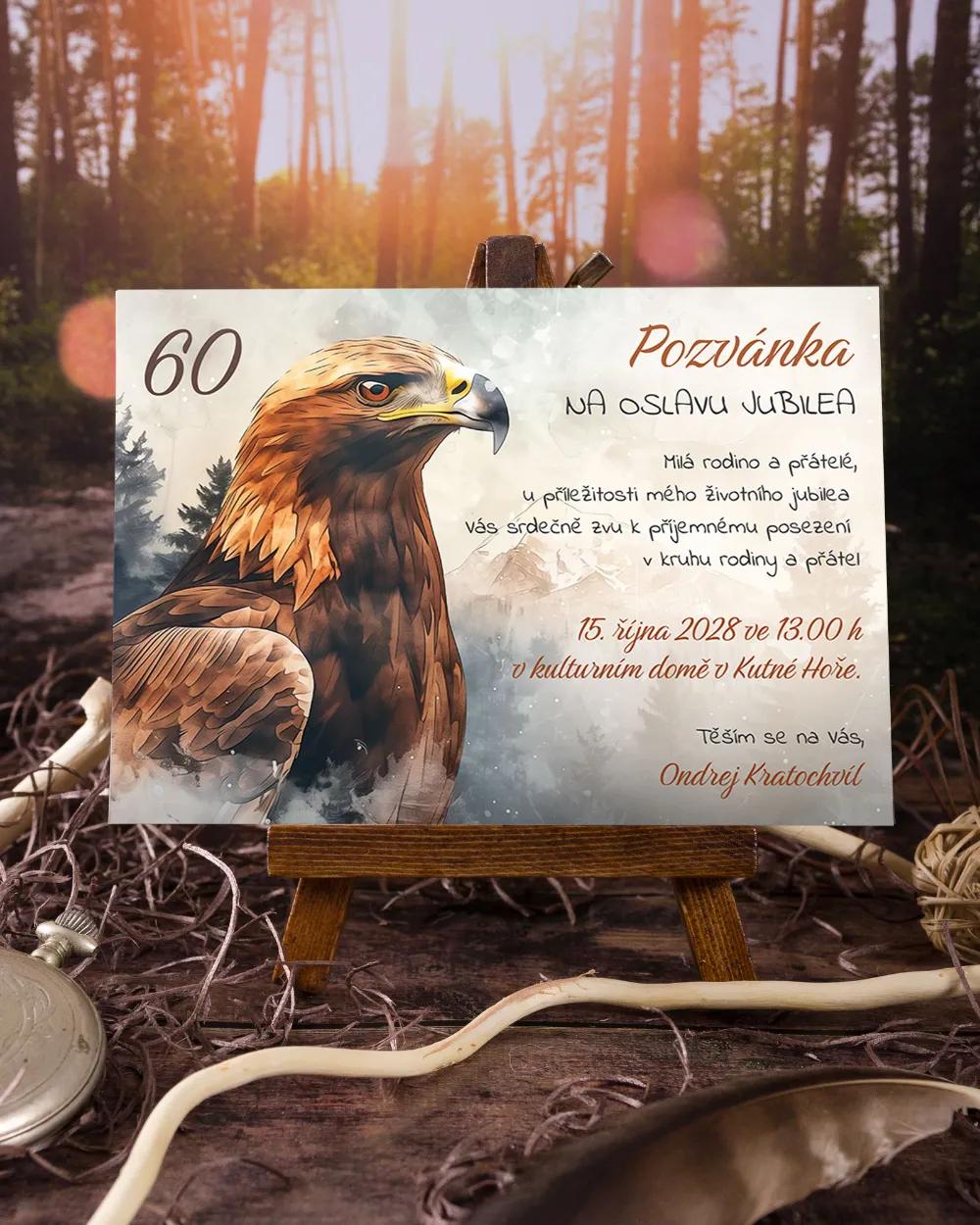 Pozvánka na narozeniny Orel 04