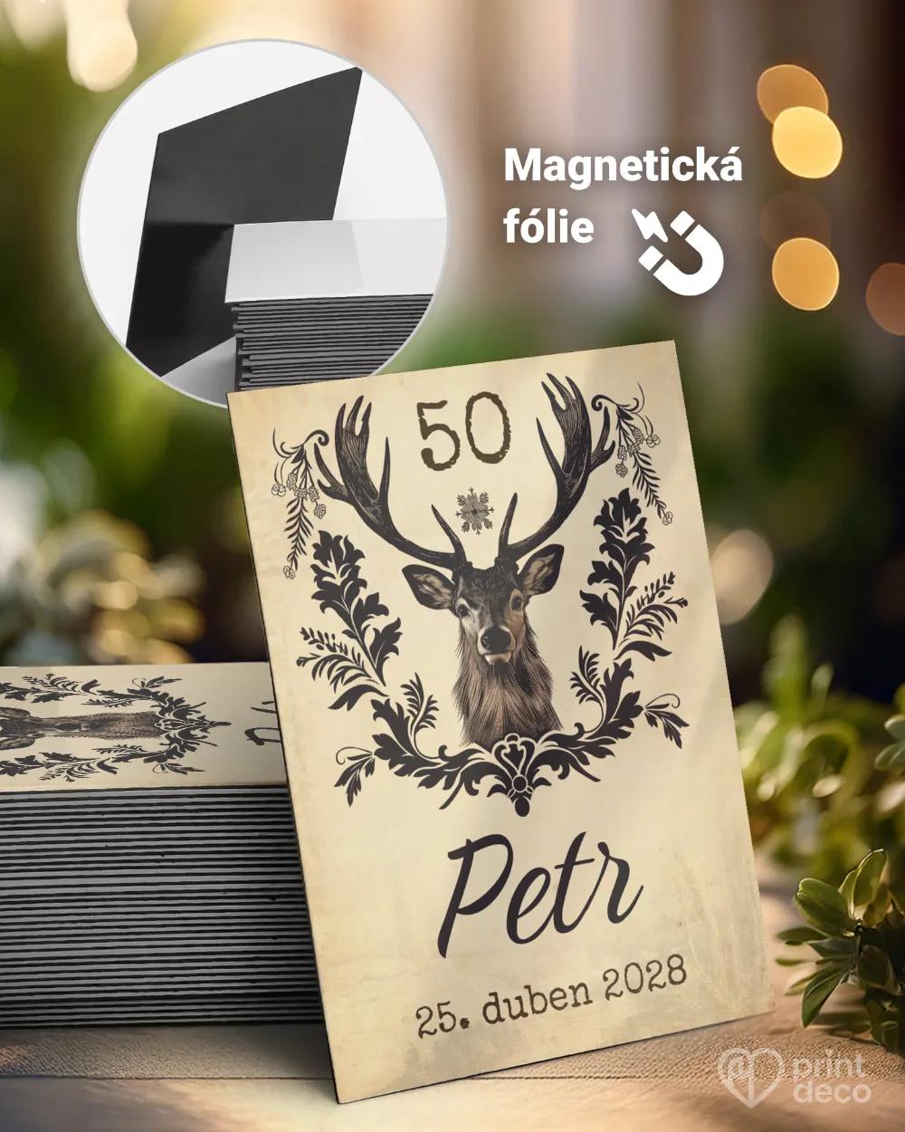 Památeční magnetky z oslavy Jelen V.