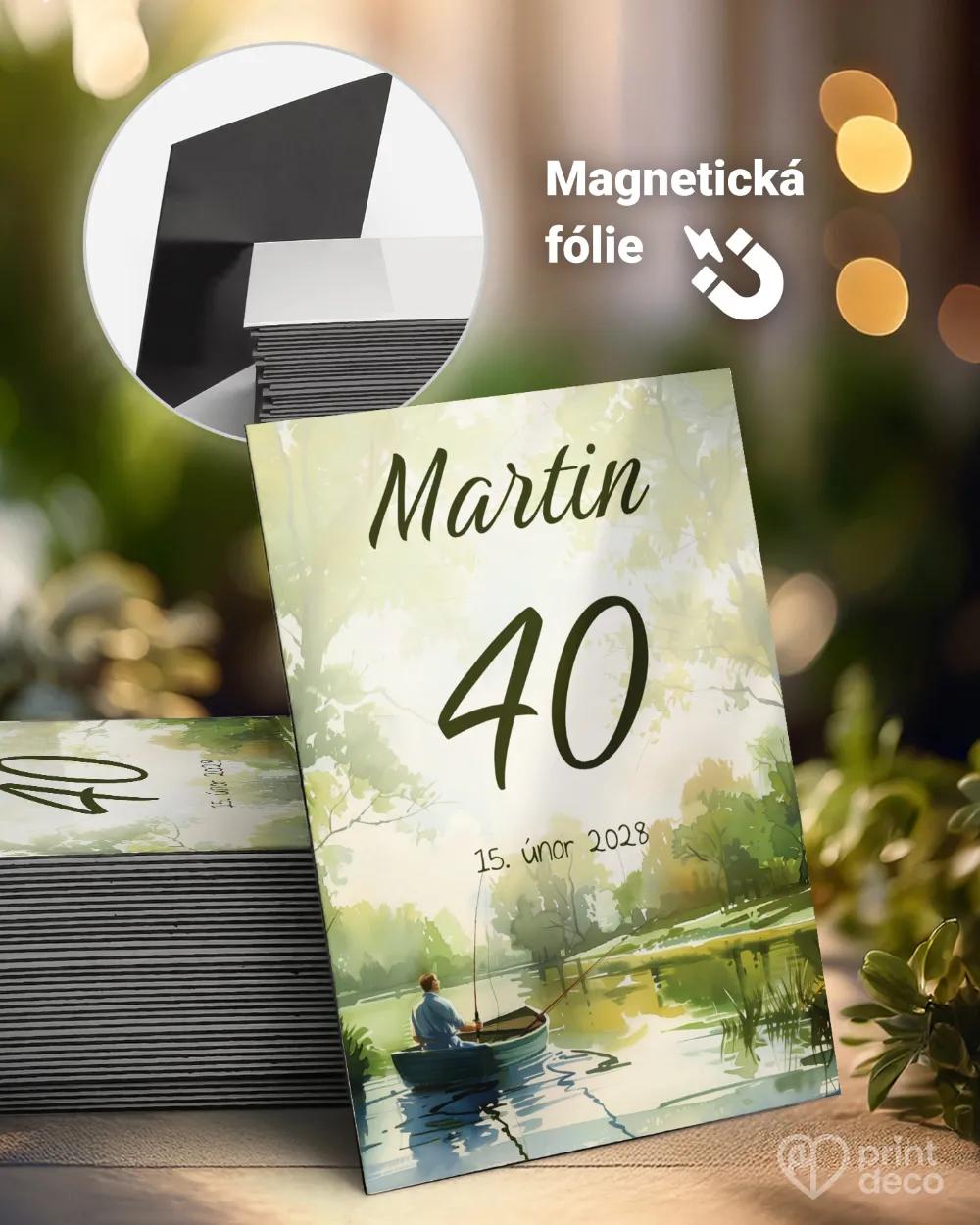 Památeční magnetky z oslavy Rybář II.