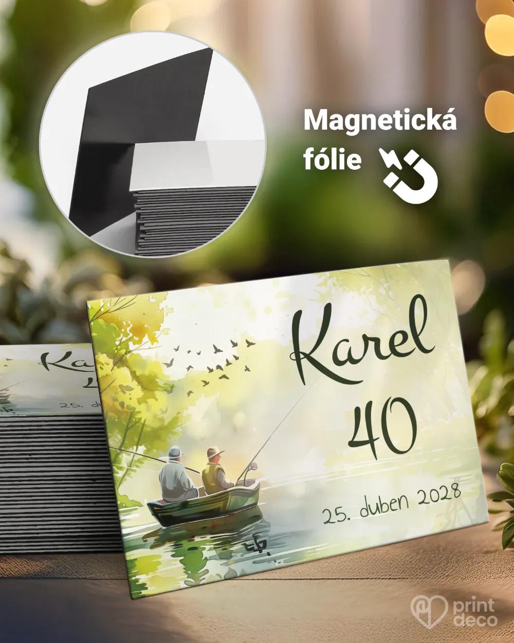 Památeční magnetky z oslavy Rybář IV.