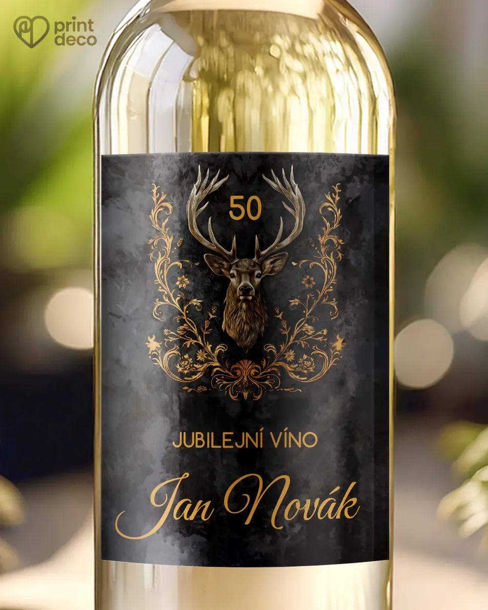 Etikety na láhve Jelen VI.