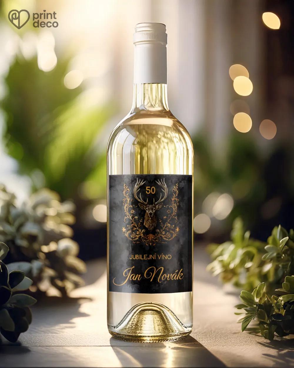 Etikety na láhve Jelen VI. 1/2