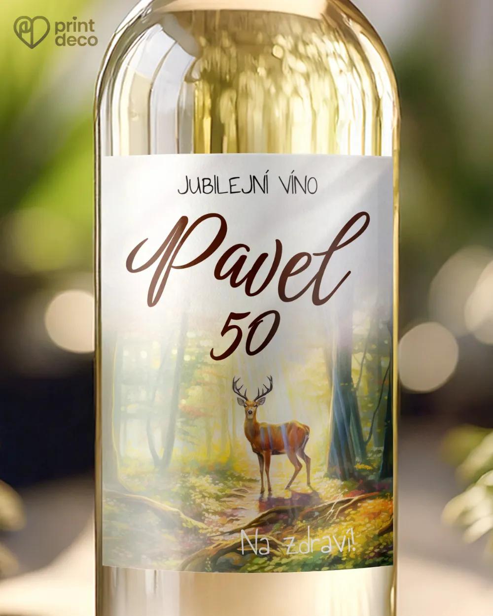 Etikety na láhve Jelen VIII.