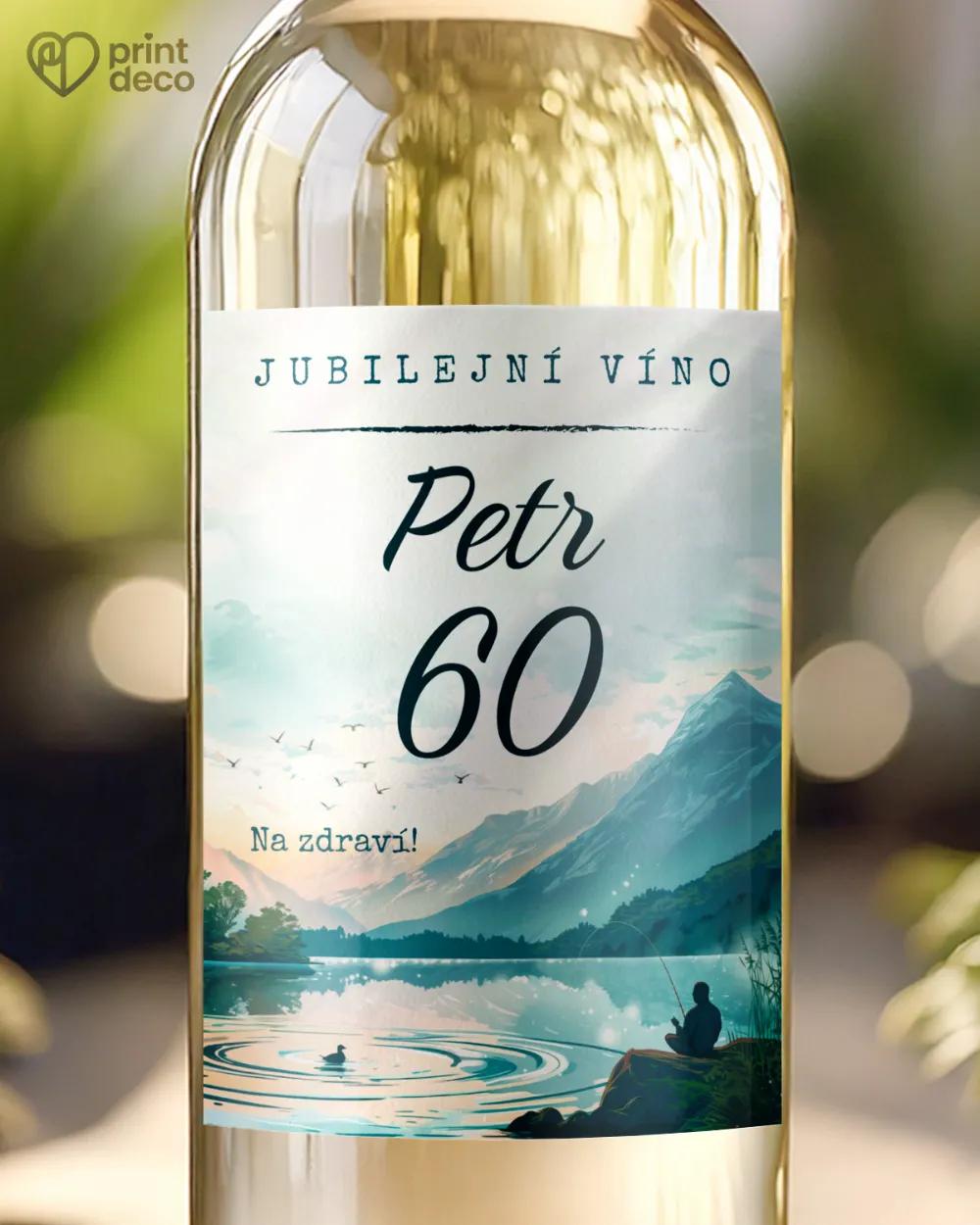 Etikety na láhve Rybář III.