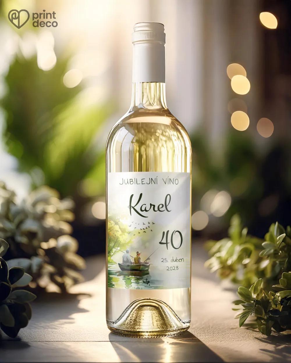 Etikety na láhve Rybář IV. 1/2