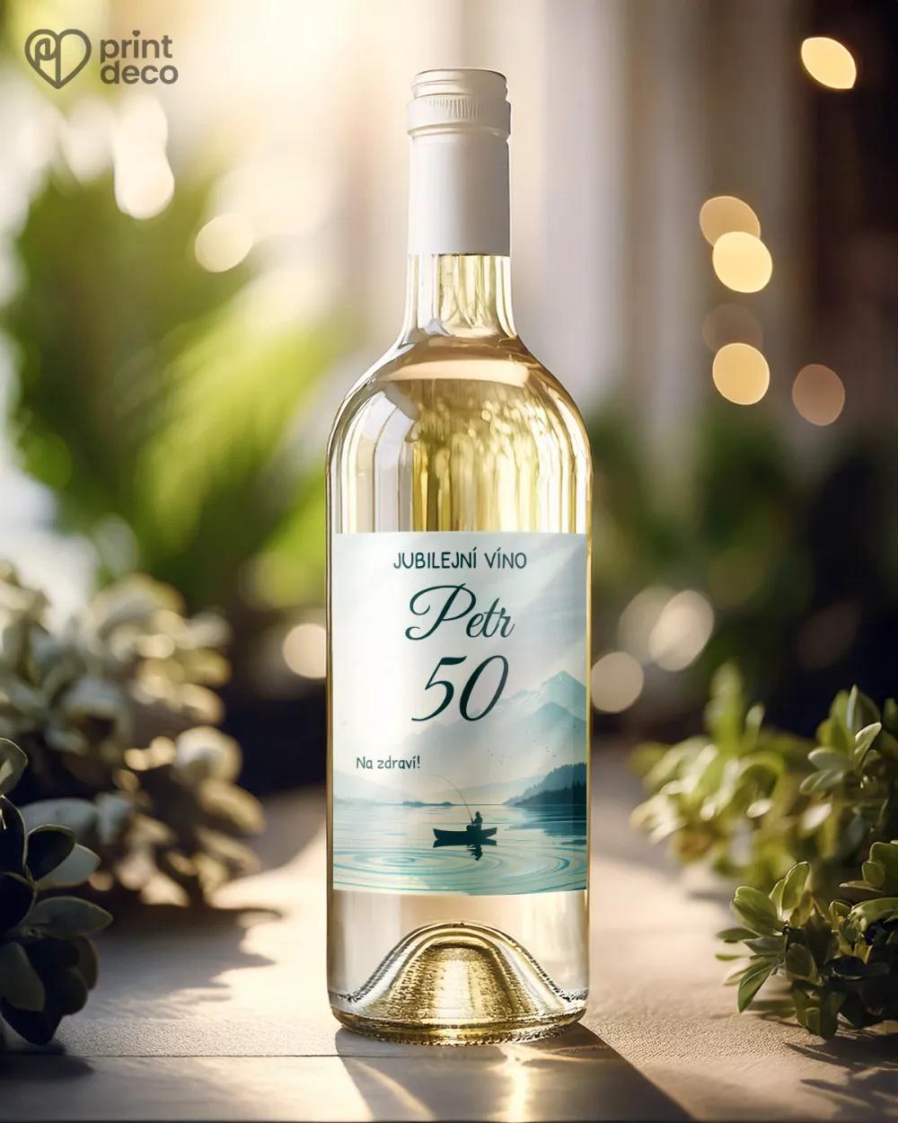 Etikety na láhve Rybář V. 1/2