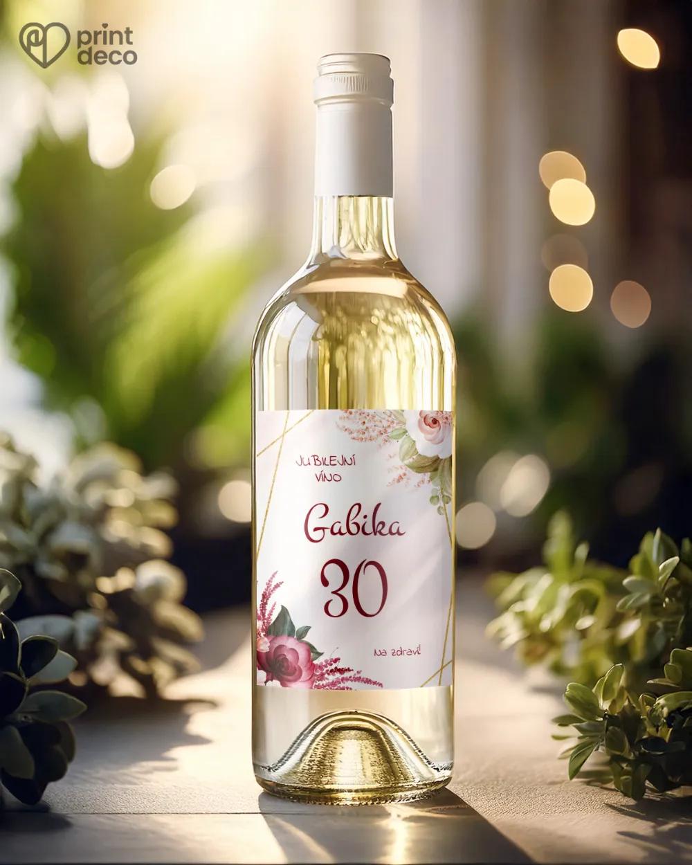 Etikety na láhve Botanic II. 1/2