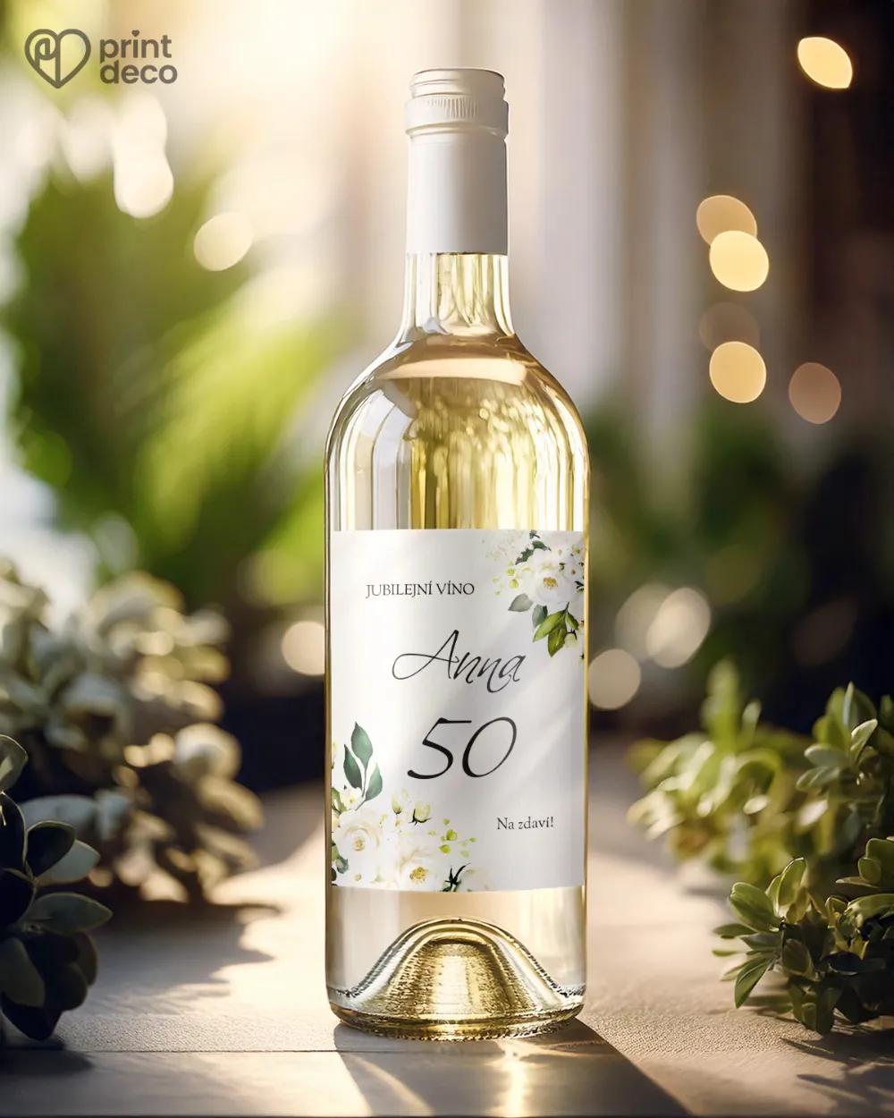 Etikety na láhve Růže VI. 1/2