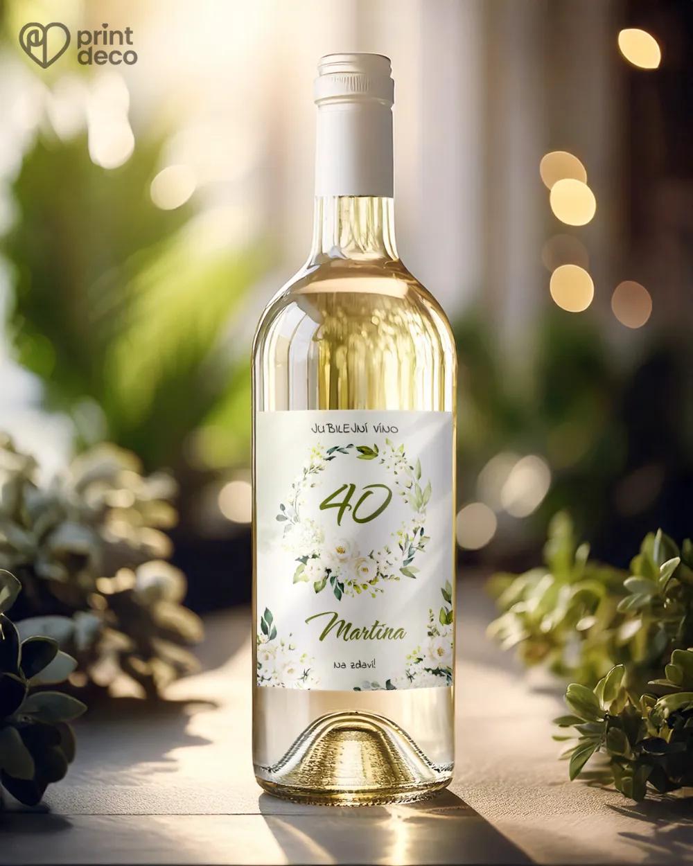 Etikety na láhve Růže VII. 1/2