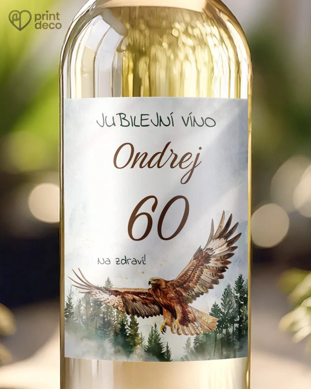 Etikety na láhve Orel I.