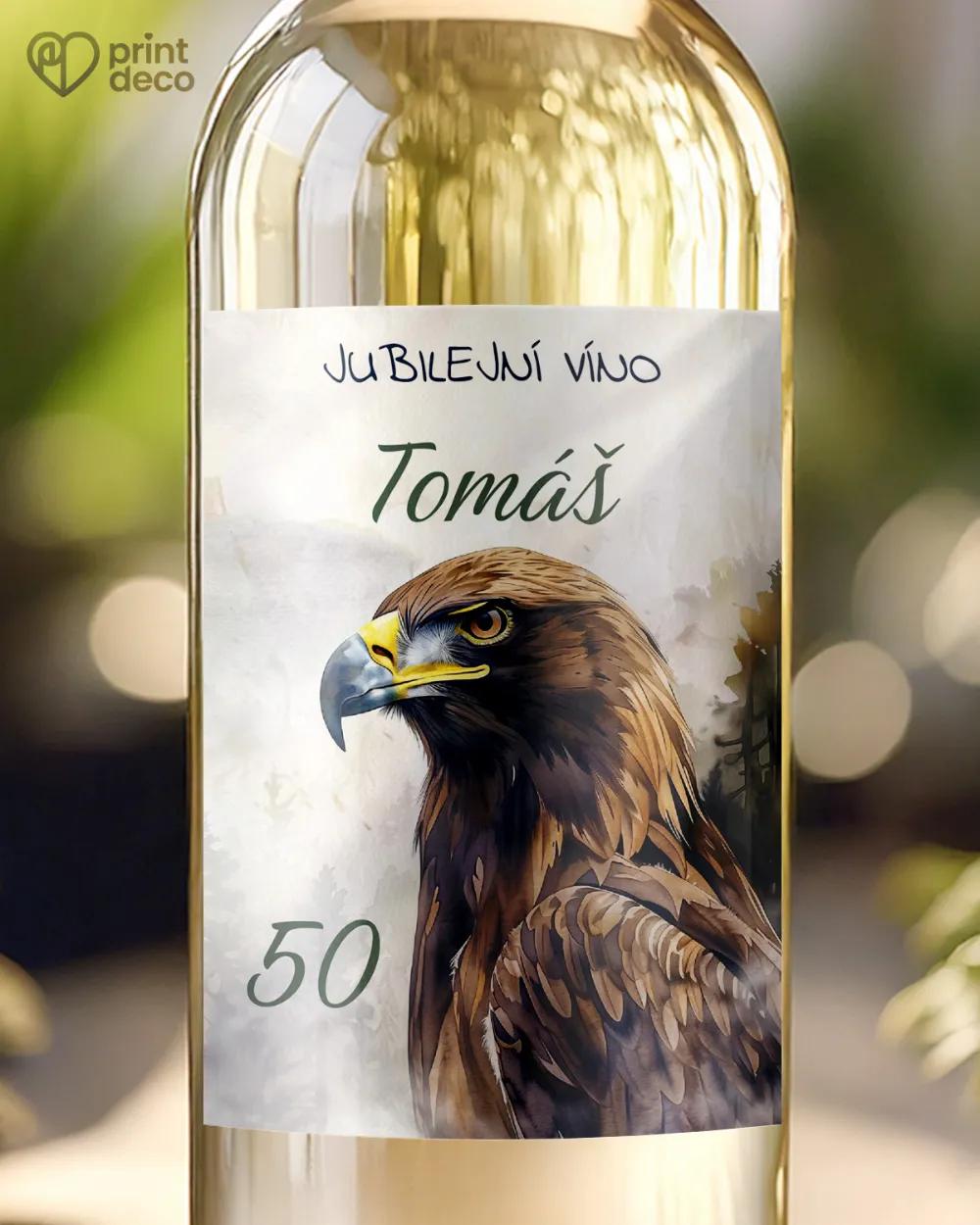 Etikety na láhve Orel II.