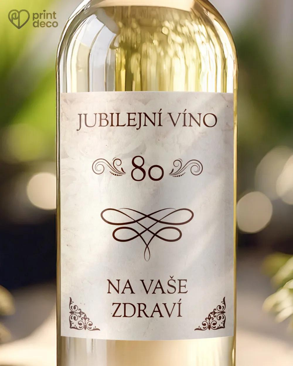 Etikety na láhve Vintage motiv IV