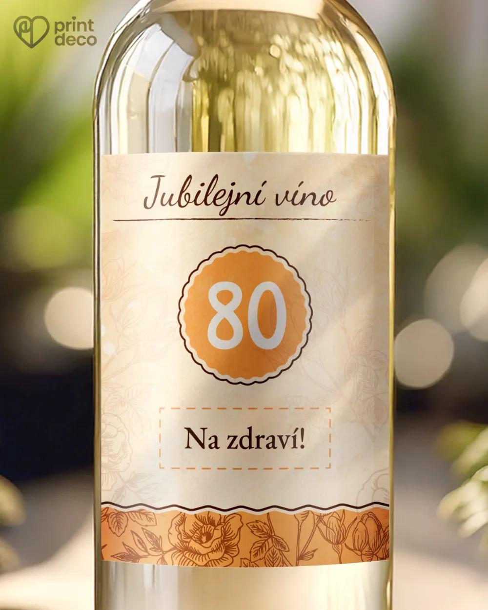 Etikety na láhve Vintage motiv II