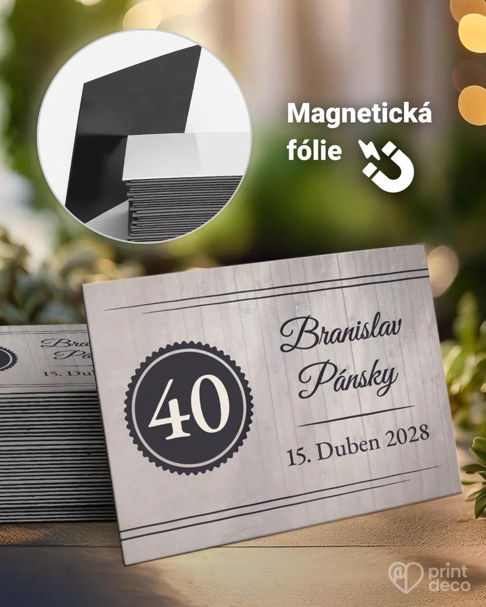 Památeční magnetky z oslavy Světlé Retro