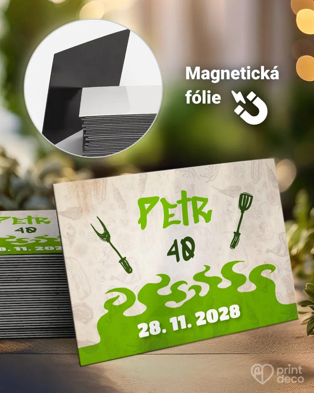 Památeční magnetky z oslavy Grilovačka I.