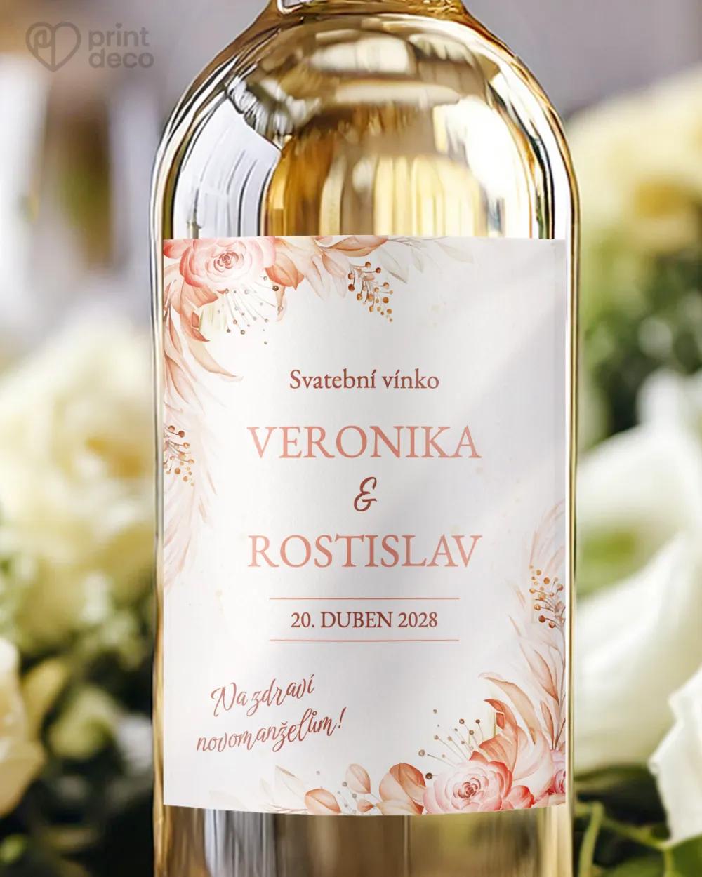 Svatební etikety Sušené květiny II.