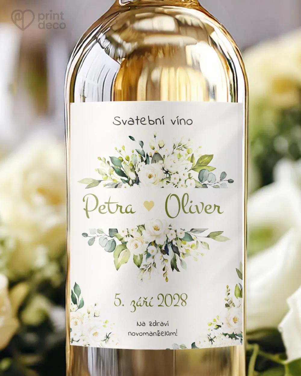 Svatební etikety Bílé růže V.