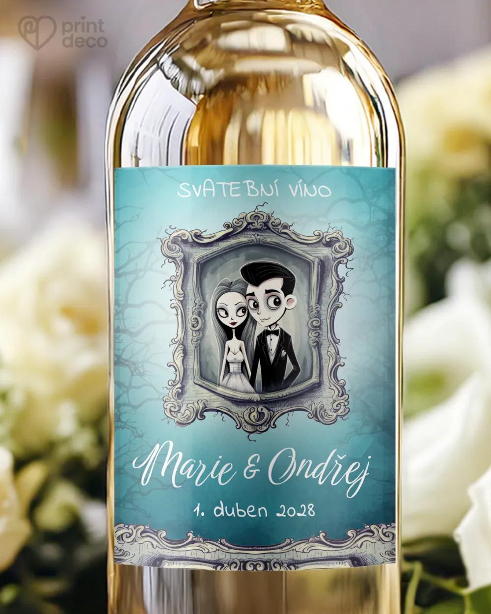 Svatební etikety The Addams Family