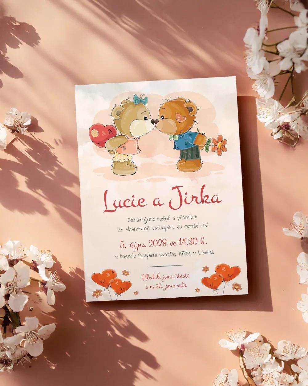 Svatební oznámení - Macík