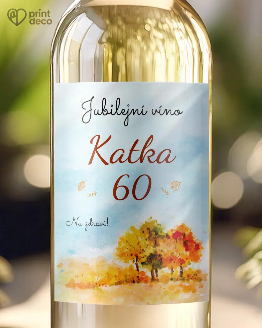 Etikety na láhve Podzim I.