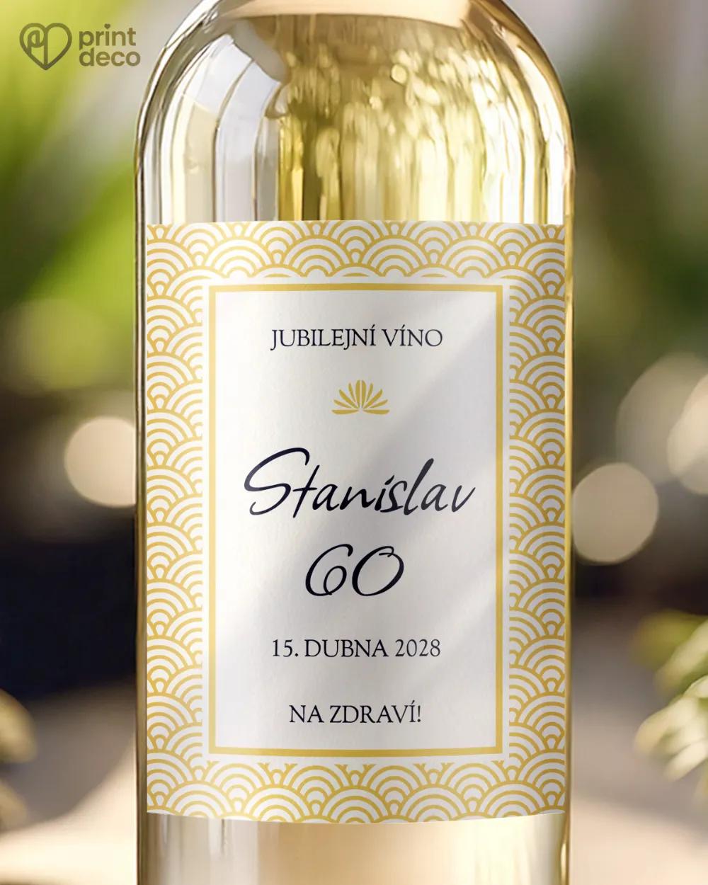 Etikety na láhve Art Deco III.