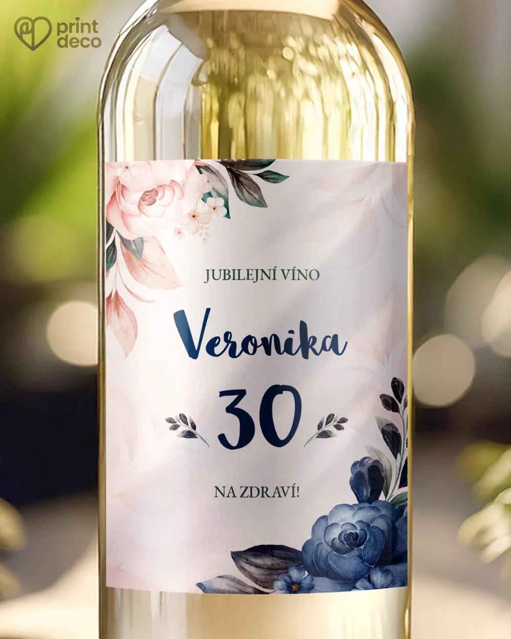 Etikety na láhve Růže IV.