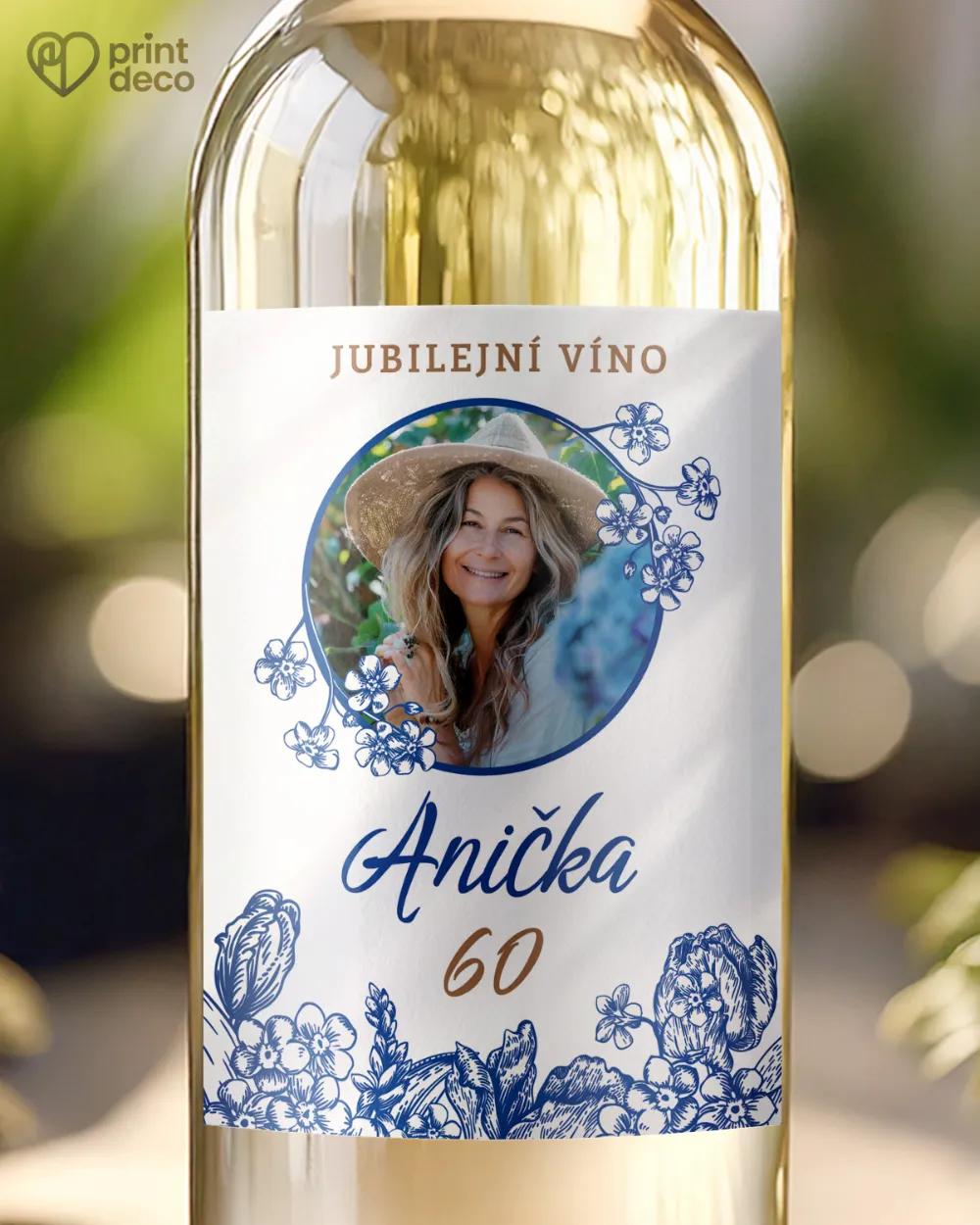 Etikety na láhve Polní květiny V.