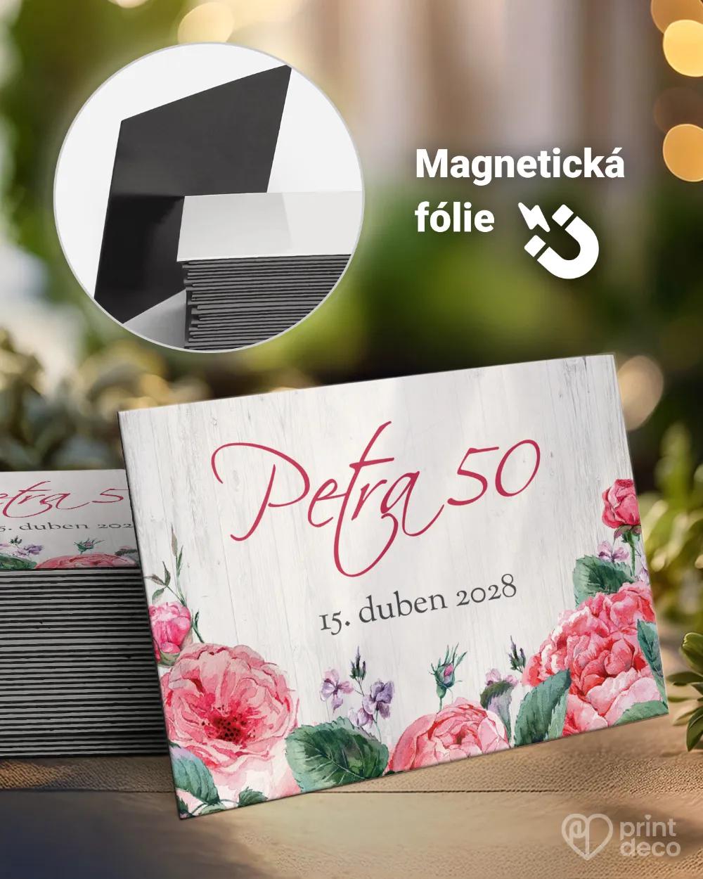 Památeční magnetky z oslavy Šípkové růže II.