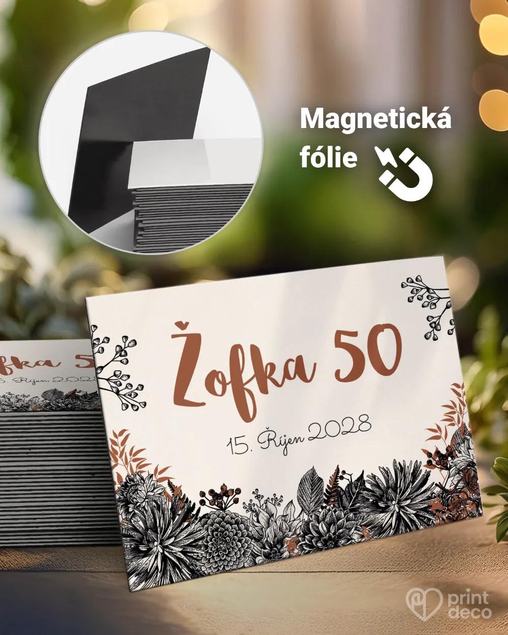 Památeční magnetky z oslavy Polní květiny III.