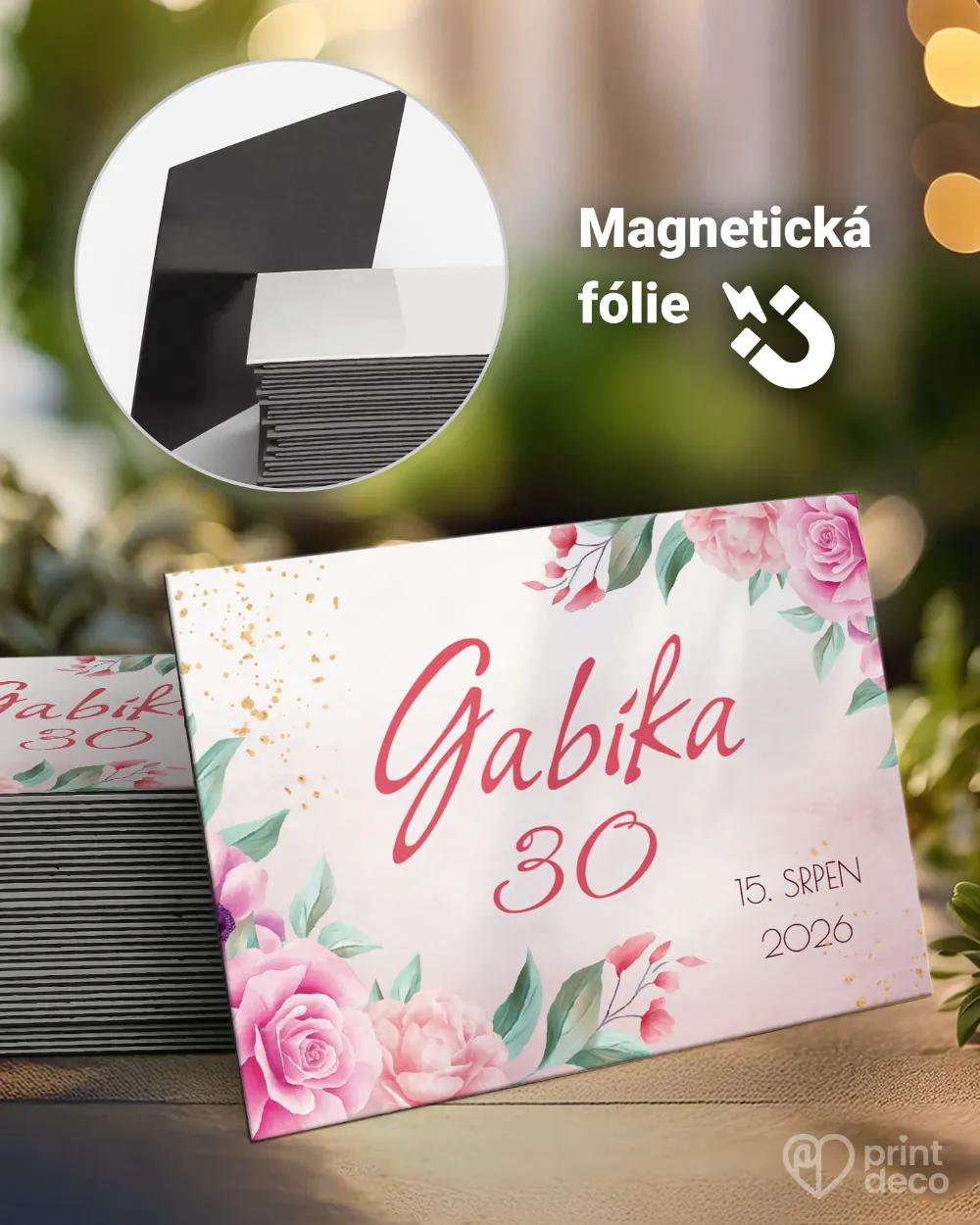 Památeční magnetky z oslavy Šípkové růže III.