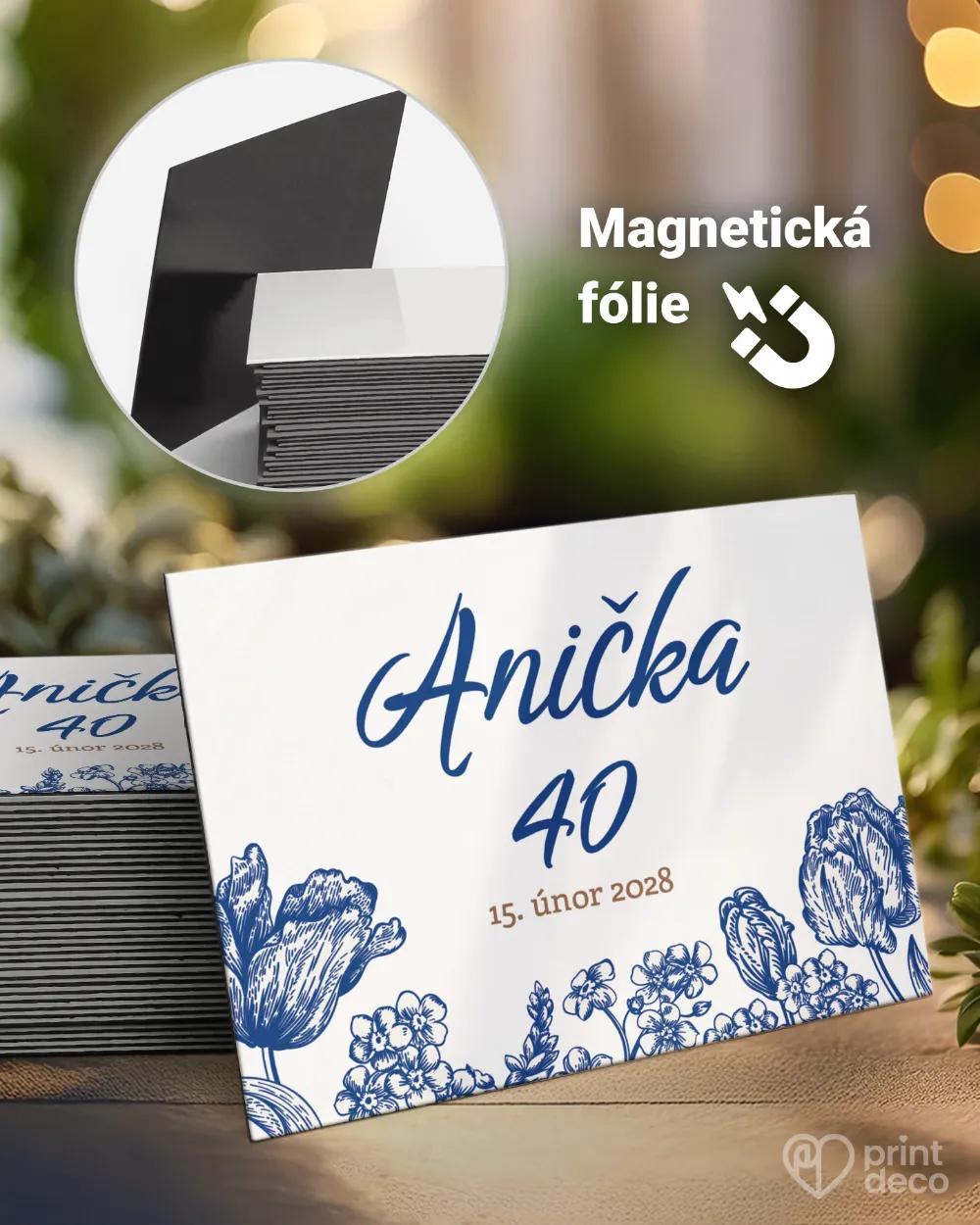 Památeční magnetky z oslavy Polní květiny V.