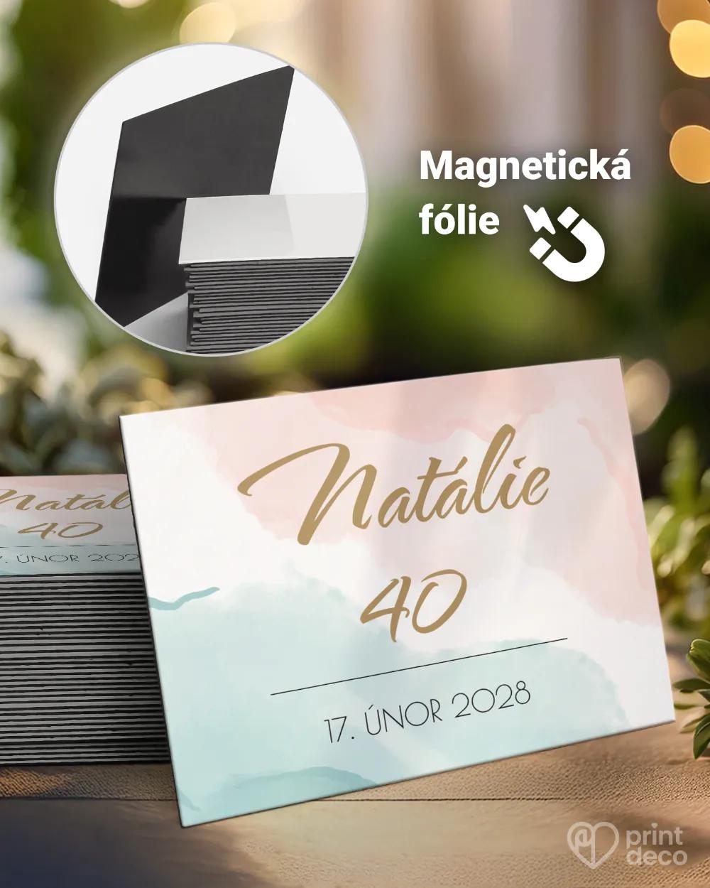 Památeční magnetky z oslavy Abstrakt I.