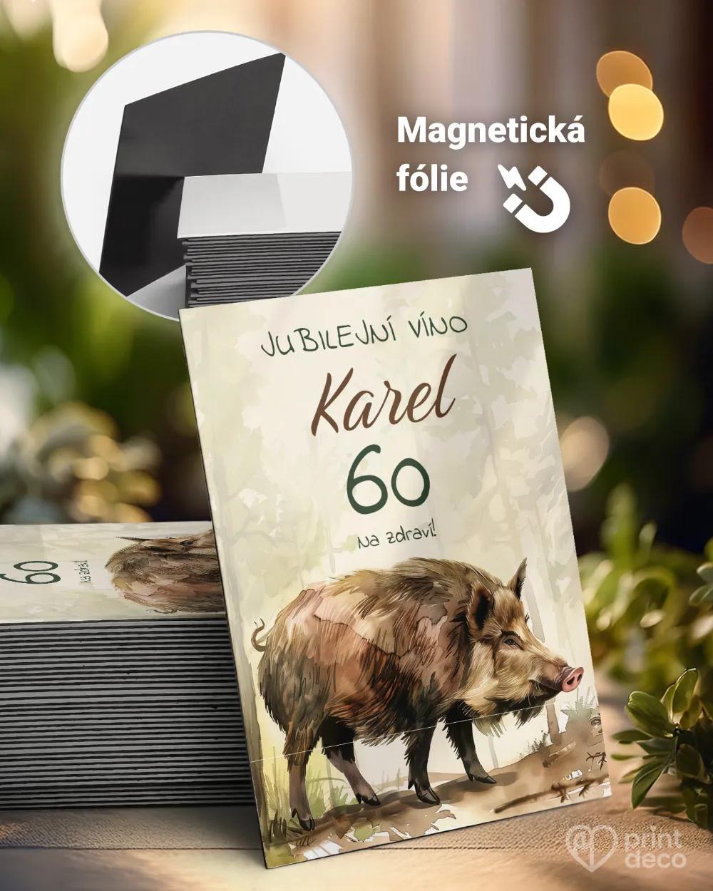 Památeční magnetky z oslavy Divočák II.