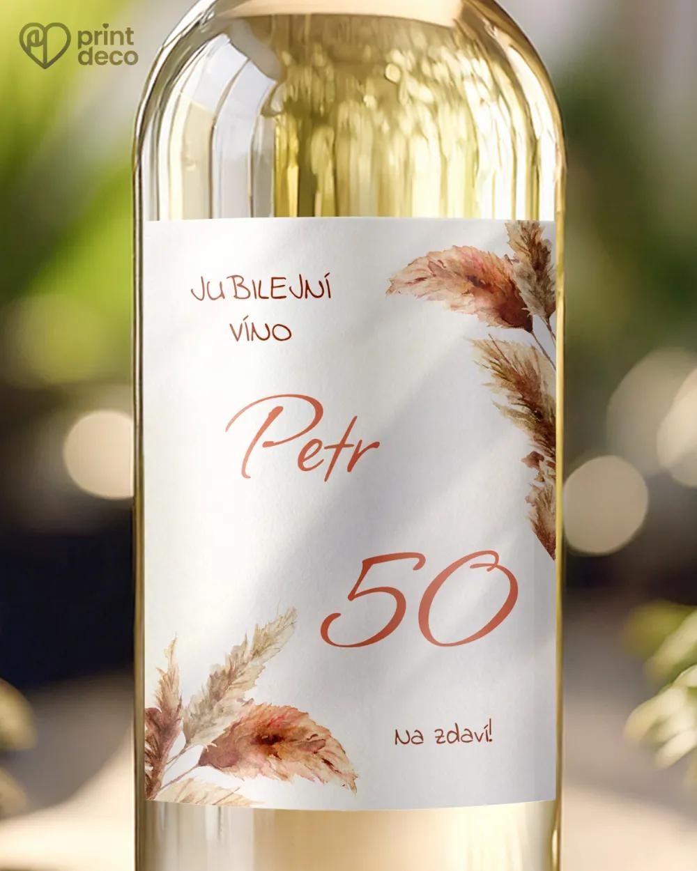 Etikety na láhve Bohem II.