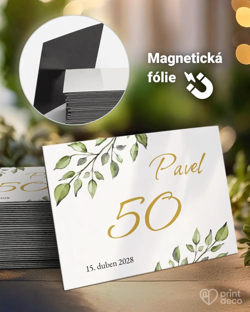 Památeční magnetky z oslavy Greenery VII.