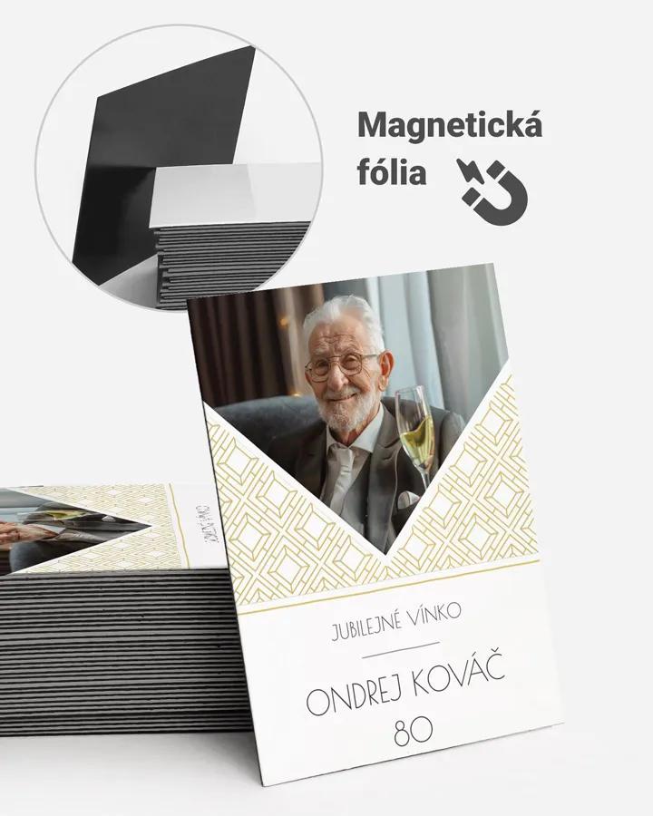 Památeční magnetky z oslavy Art Deco I. s fotografií